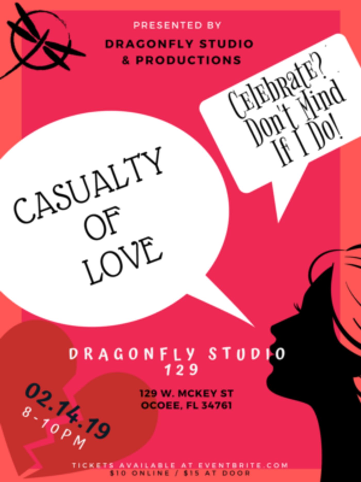 Dragonfly Studio & Productions Presents Casualty Of Love Cabaret  Image