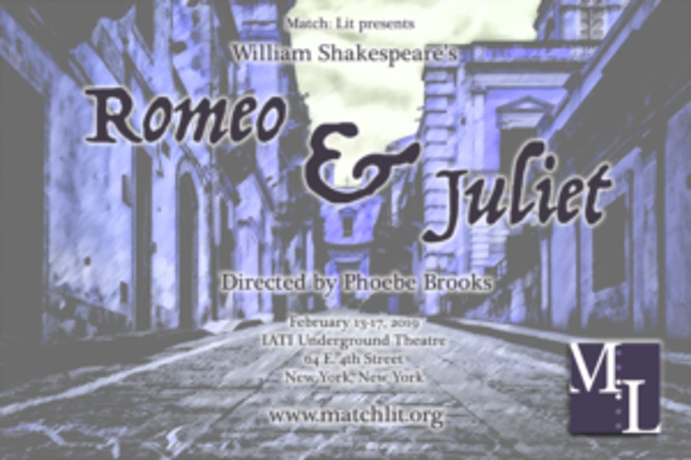 Match: Lit Returns To The Stage With William Shakespeare's ROMEO AND JULIET  Image