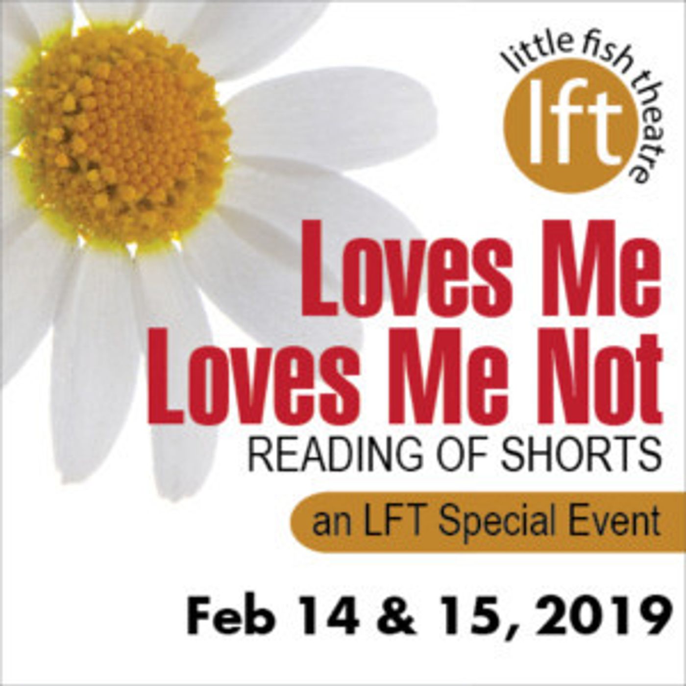 Valentine's Day Treat LOVES ME/LOVES ME NOT Opens For Limited Run At Little Fish Theatre  Image