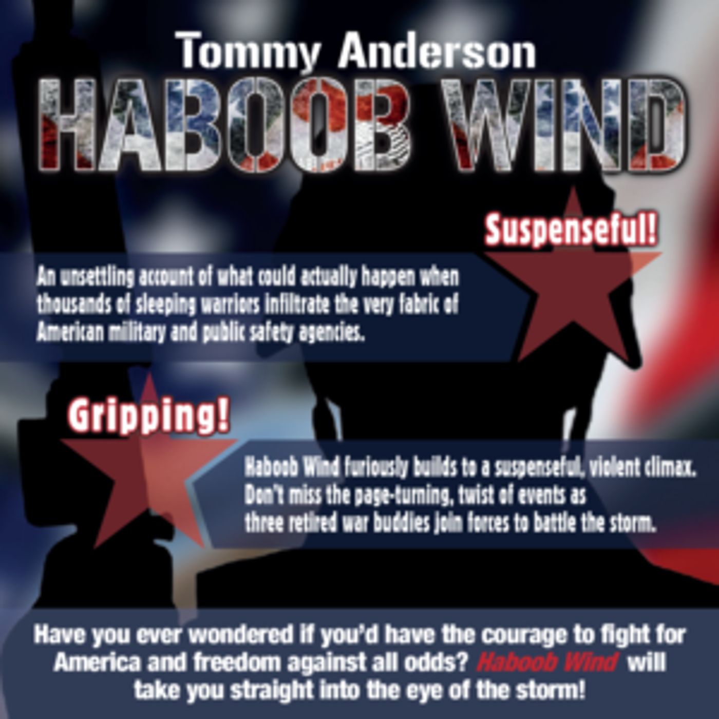 Veteran Tommy Anderson - Author, 'Haboob Wind'- Announces Upcoming Appearances & Book Signings  Image