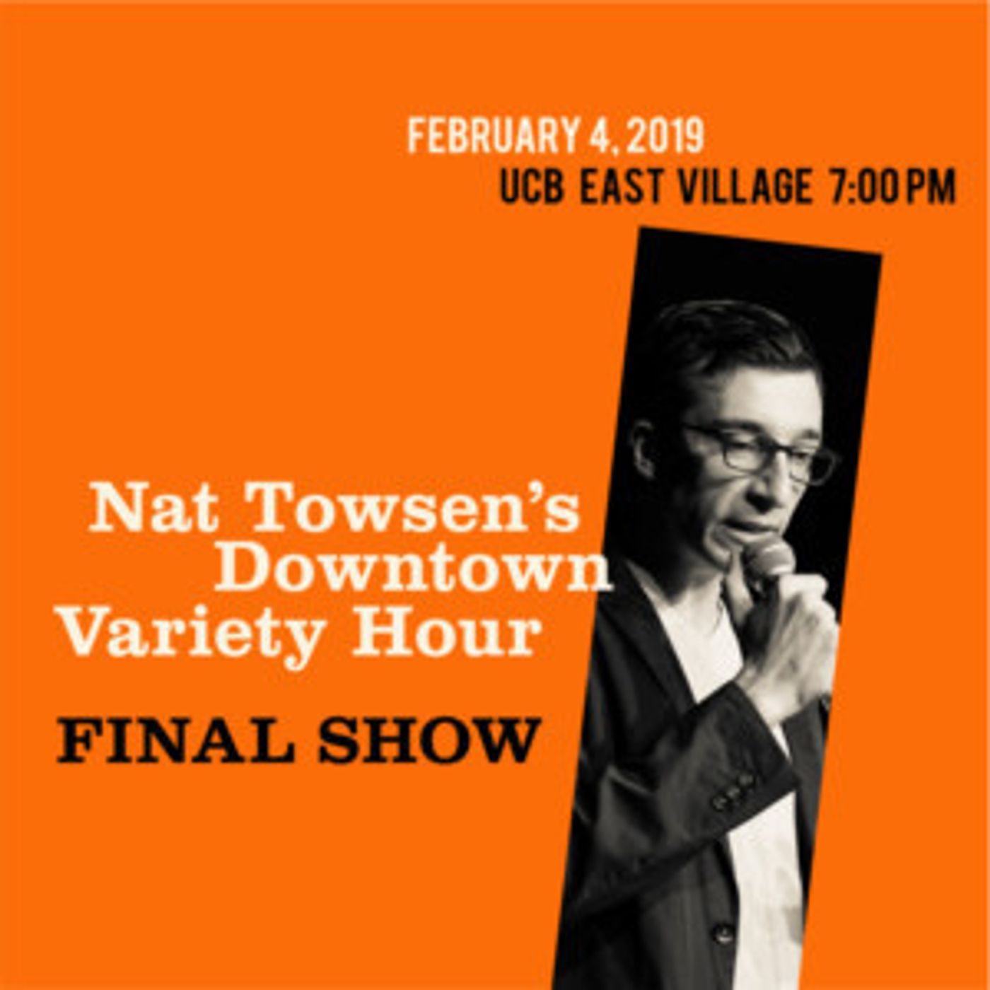 Nat Towsen's Downtown Variety Hour Returns To UCB Theatre East  Image