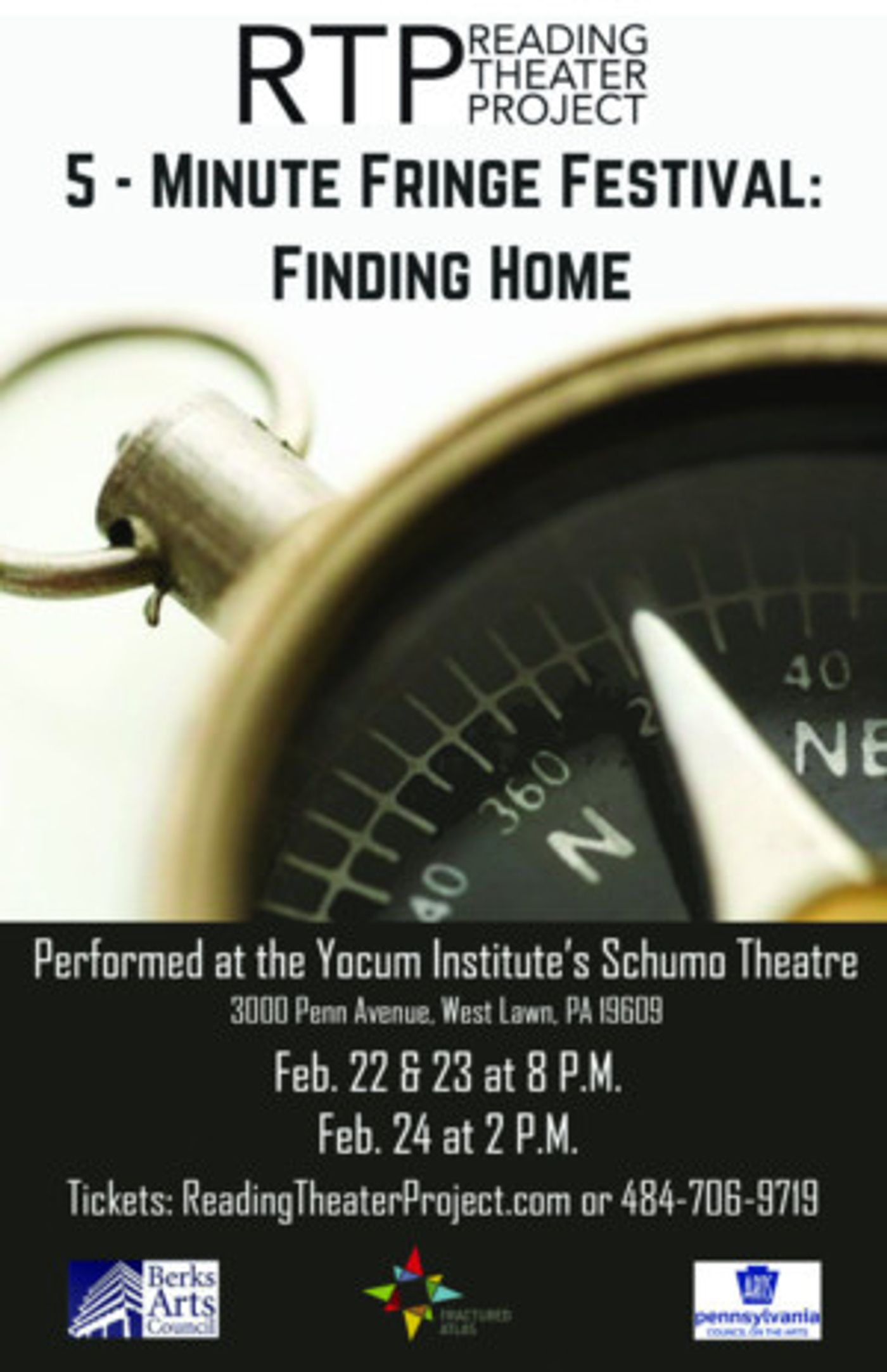 Reading Theater Project Presents Its Fourth Five-Minute Fringe Theater Festival  Image