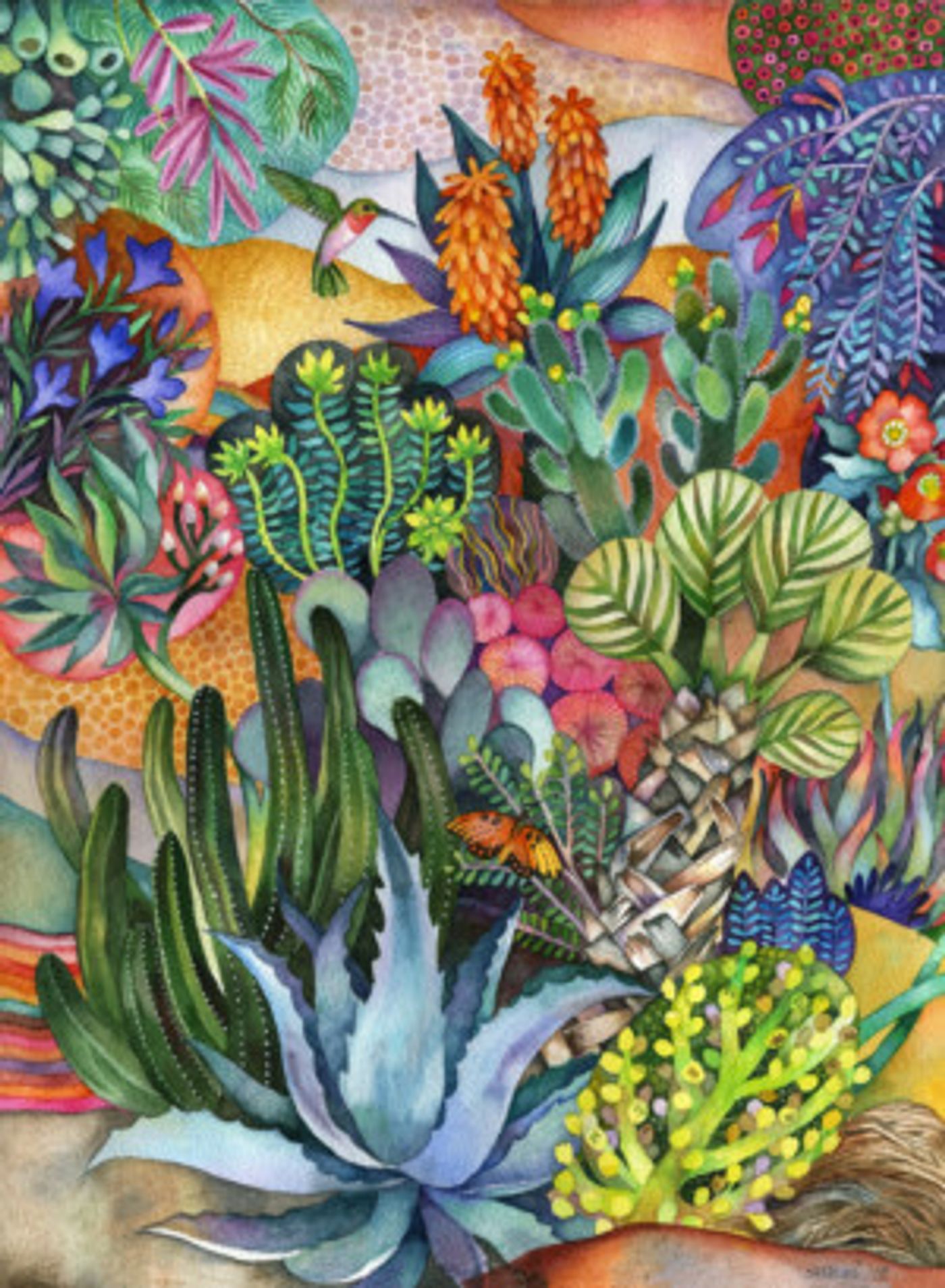 Mesa Community College Student's Artwork Chosen For Governor's Arts Awards Program, Invitiations  Image