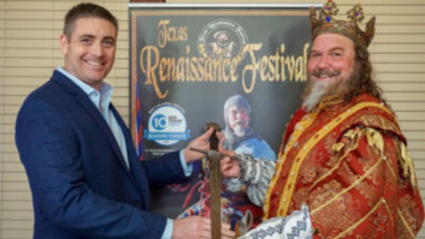 Texas Renaissance Festival Welcomes New CEO Joseph Bailey  Image