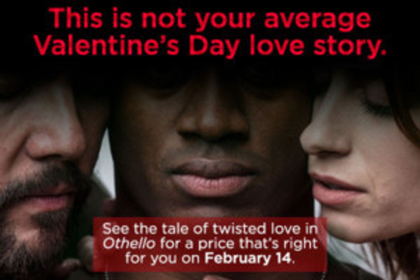 A Noise Within Presents Pay What You Can Performance Of OTHELLO On Valentine's Day!  Image
