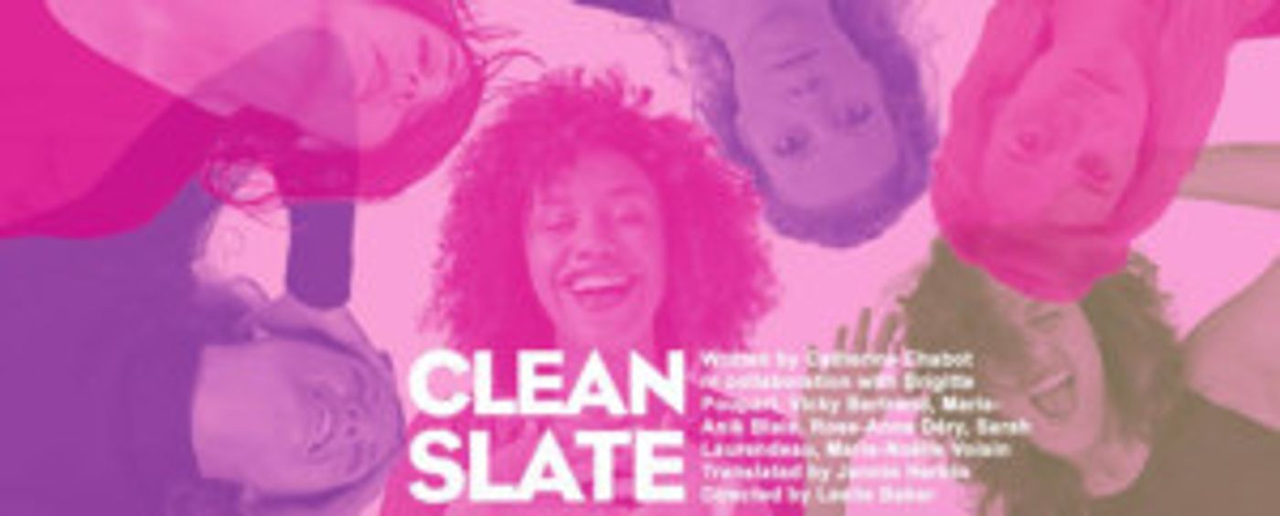 Talisman Theatre Production Presents CLEAN SLATE  Image