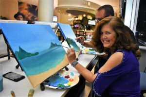 SD Artist Marcus Thorne Leads Painting Event At Ballast Point  Image