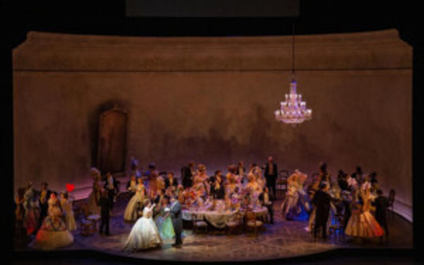 LA TRAVIATA Opens Tomorrow At Lyric Opera of Chicago  Image