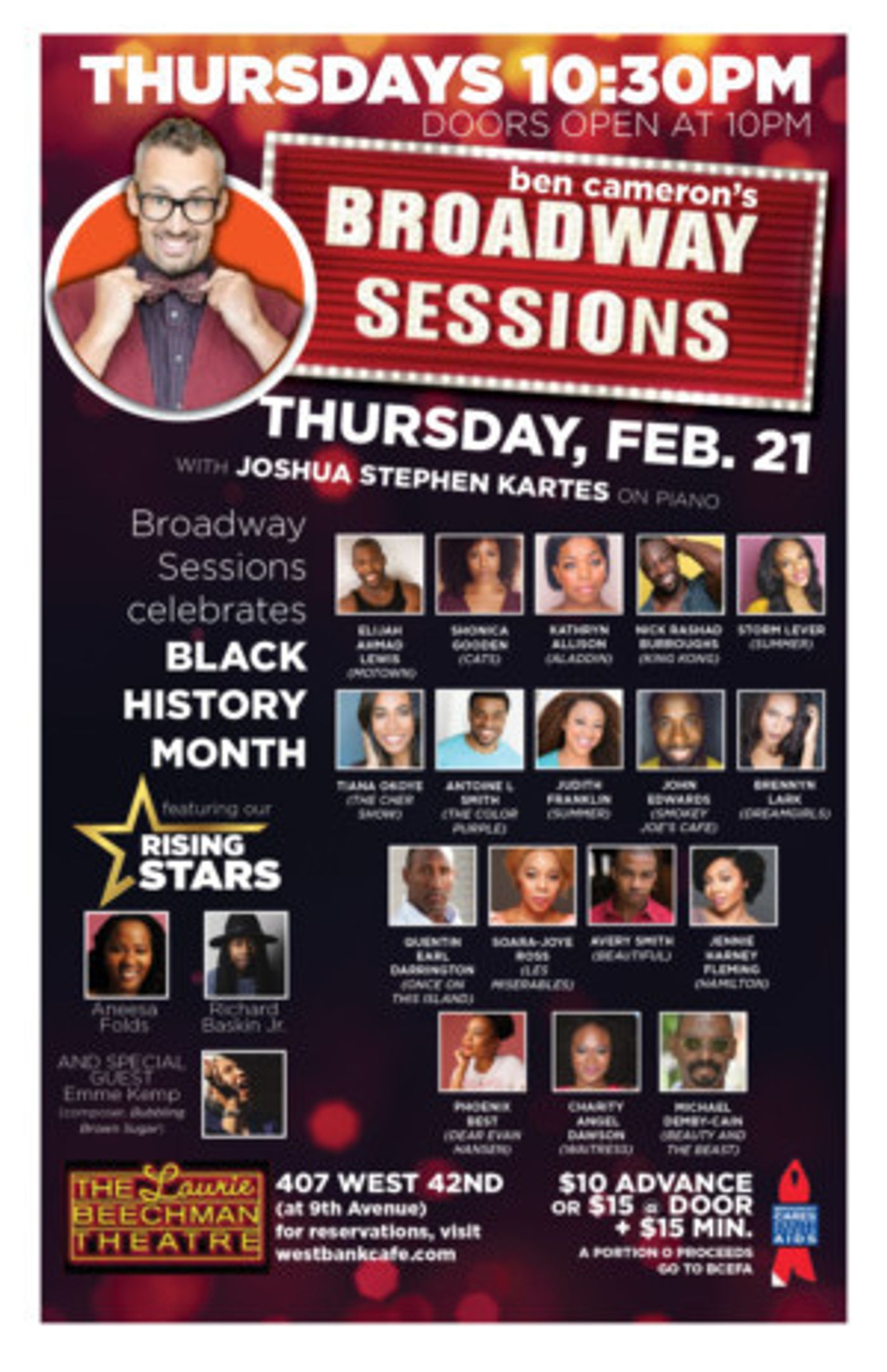 Storm Lever, Phoenix Best and More Celebrate Black History Month At BROADWAY SESSIONS  Image
