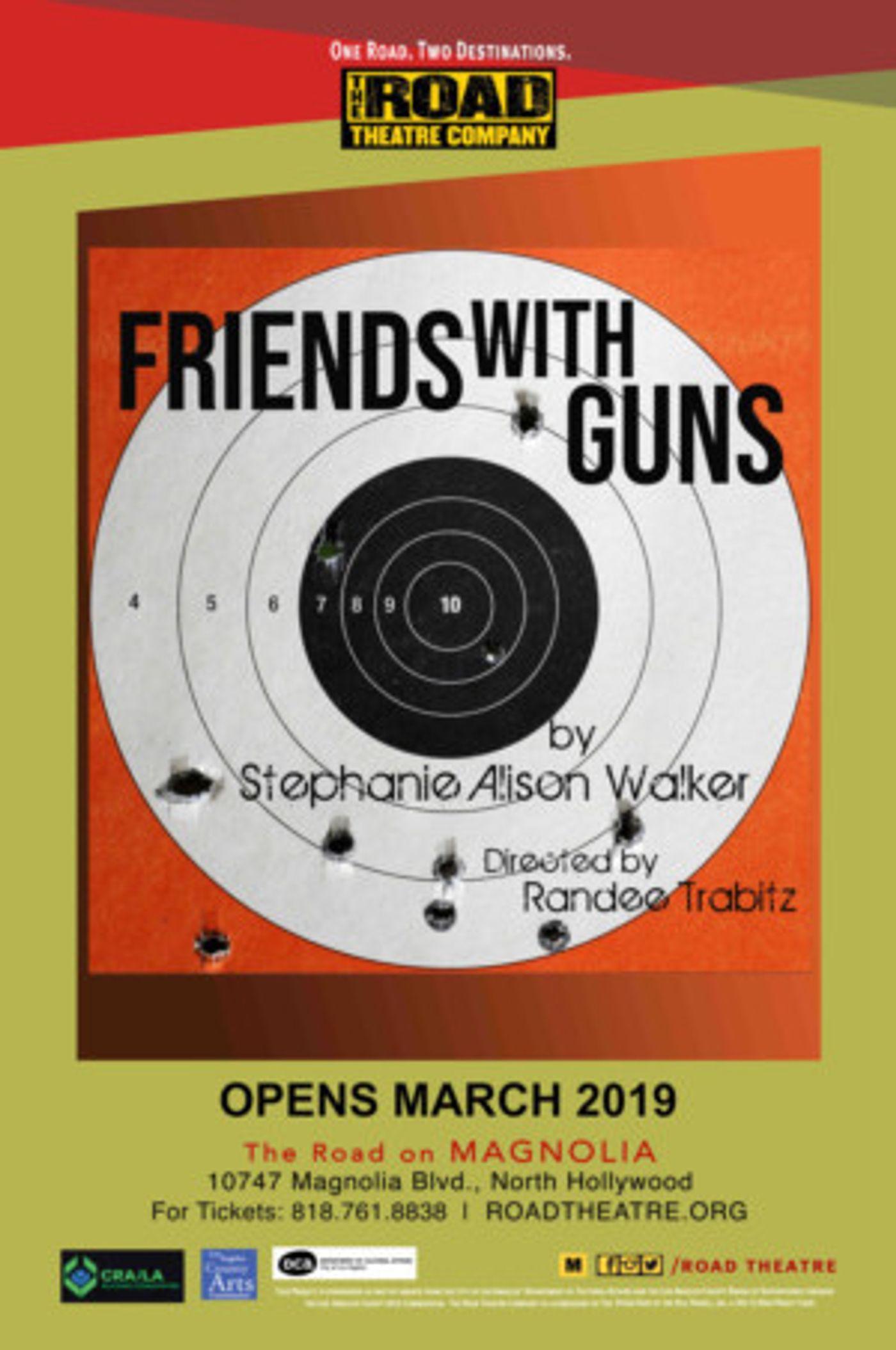Road Theatre Company Presents World Premiere Of FRIENDS WITH GUNS  Image