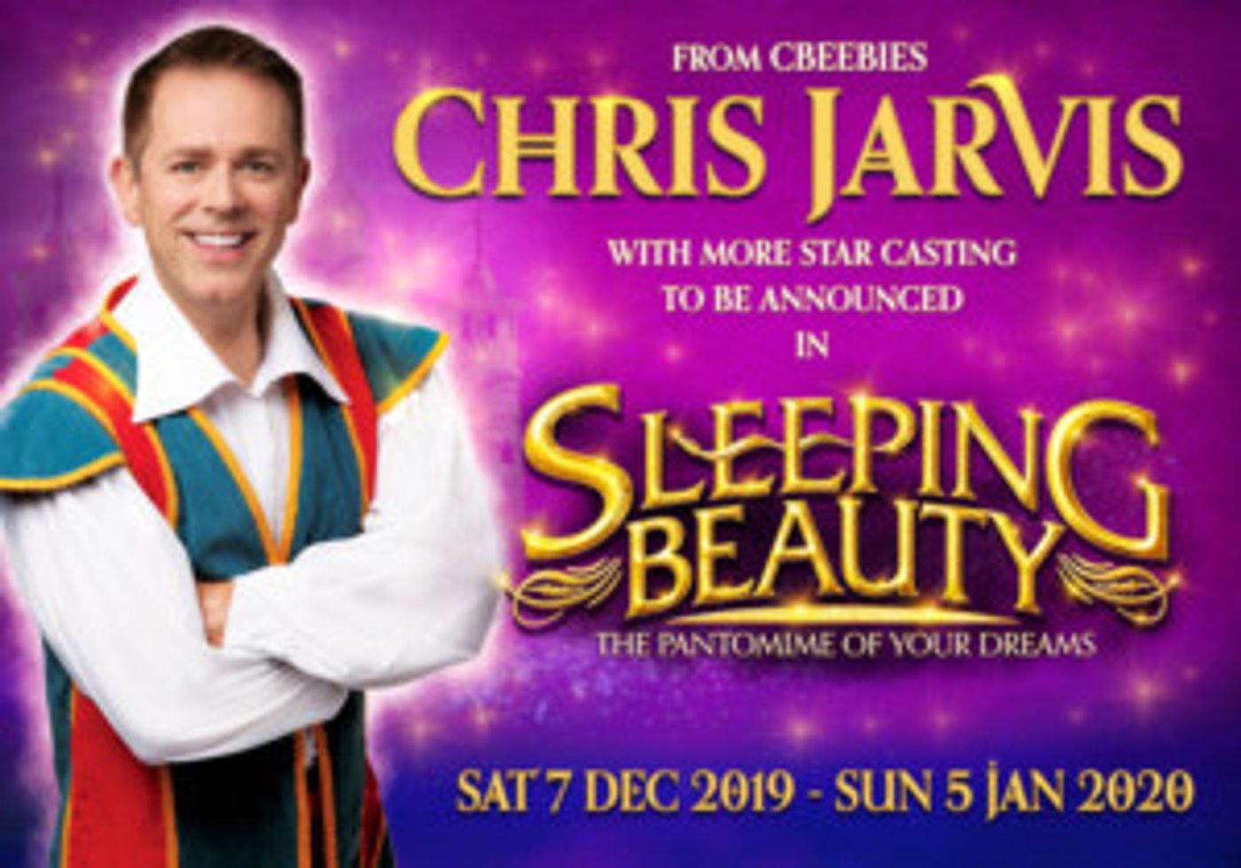 Cbeebies' Chris Jarvis Will Star In Swindon Pantomime  Image