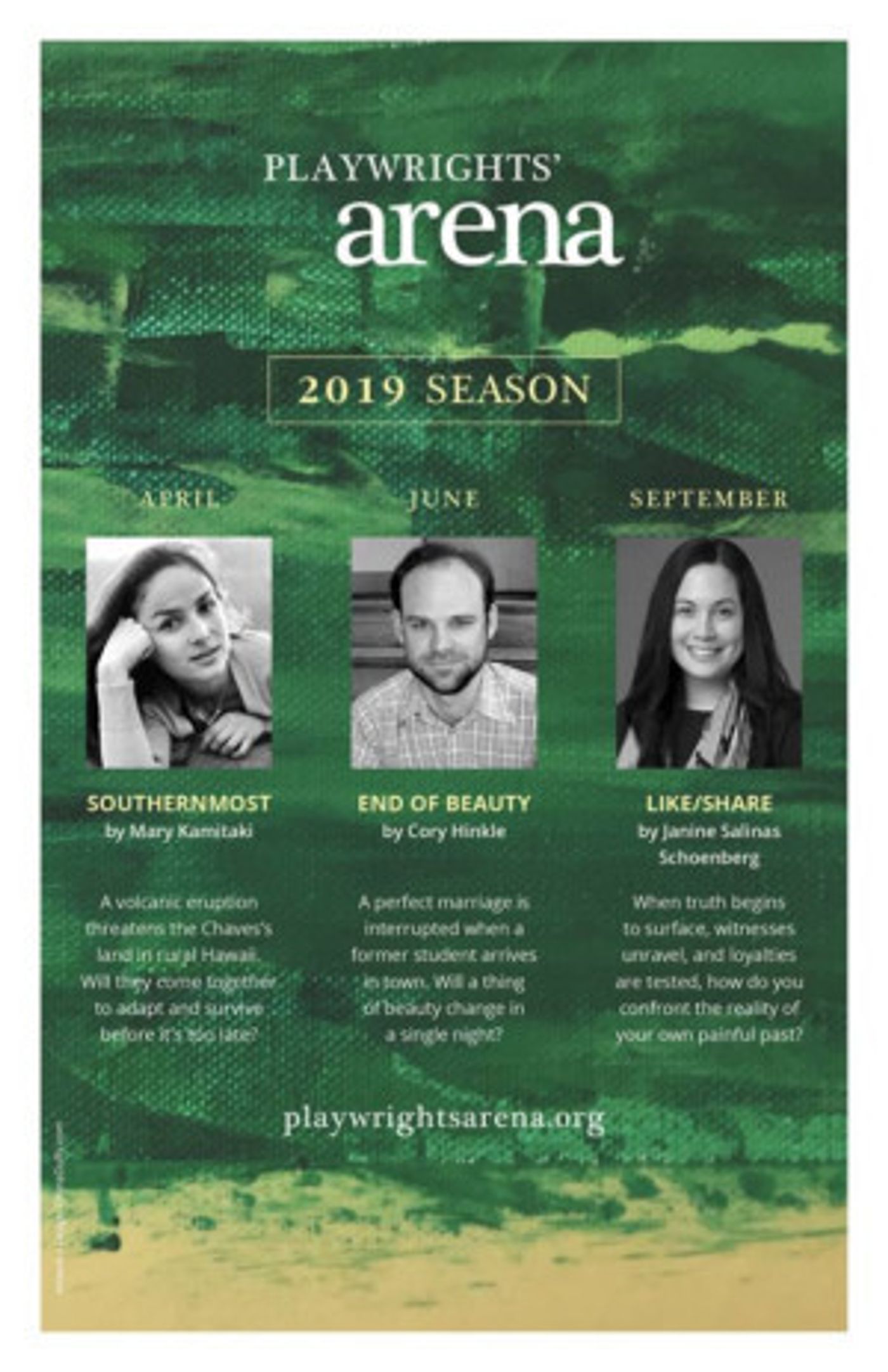 Playwrights' Arena Announces 2019 Season  Image