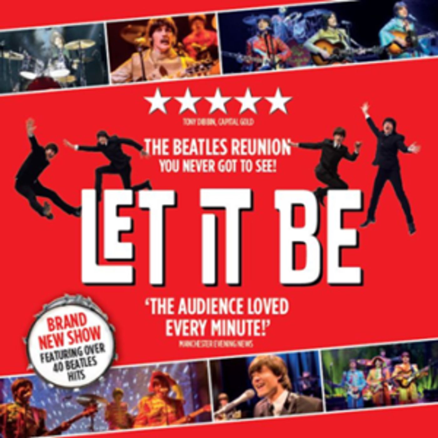Emanuele Angeletti, John Brosnan, Ben Cullingworth, and Richard Jordan Will Lead the LET IT BE 2019 UK Tour  Image