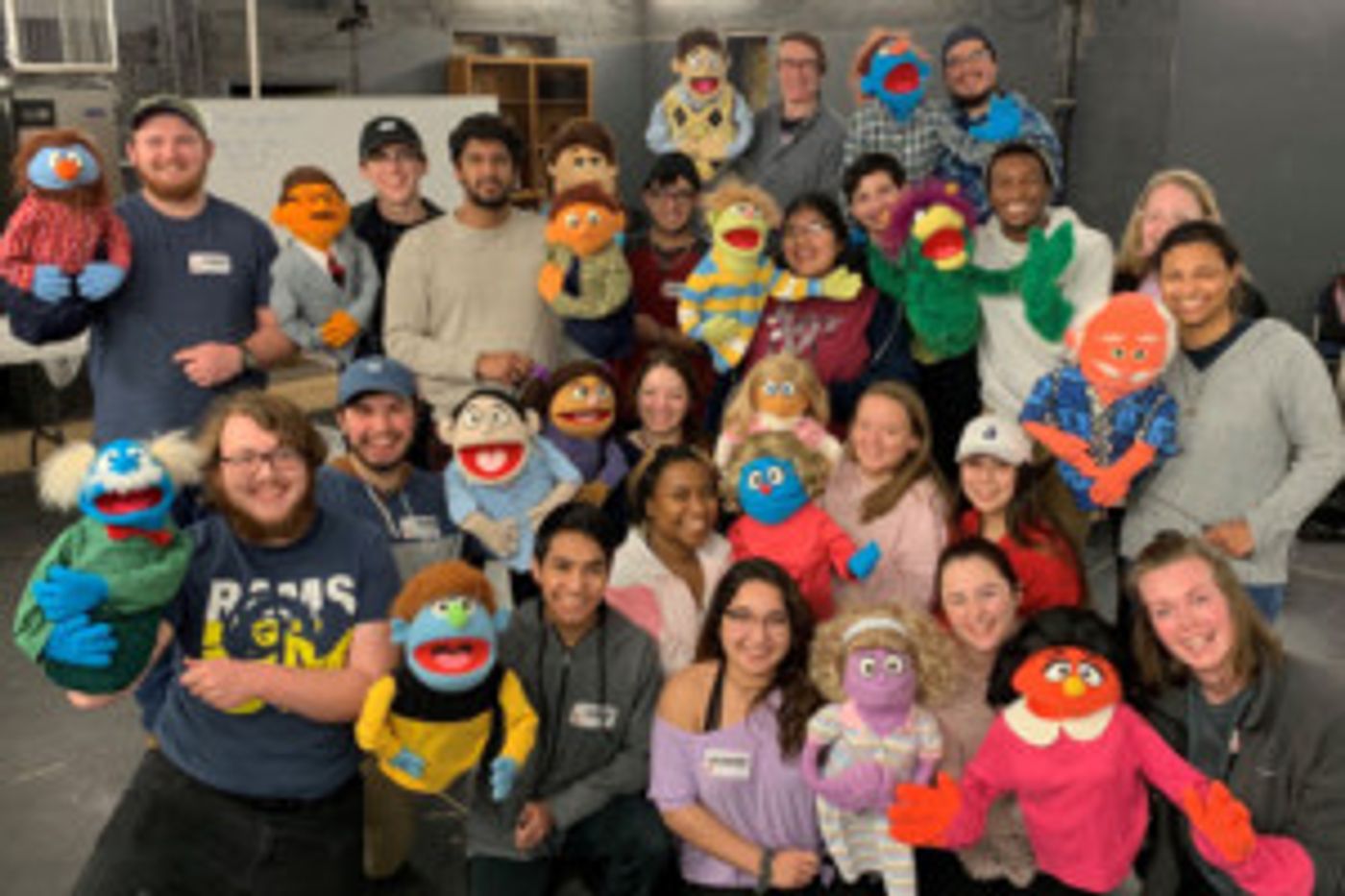 AVENUE Q Original Cast Member Teaches Puppetry Workshop At Theatre Wesleyan  Image