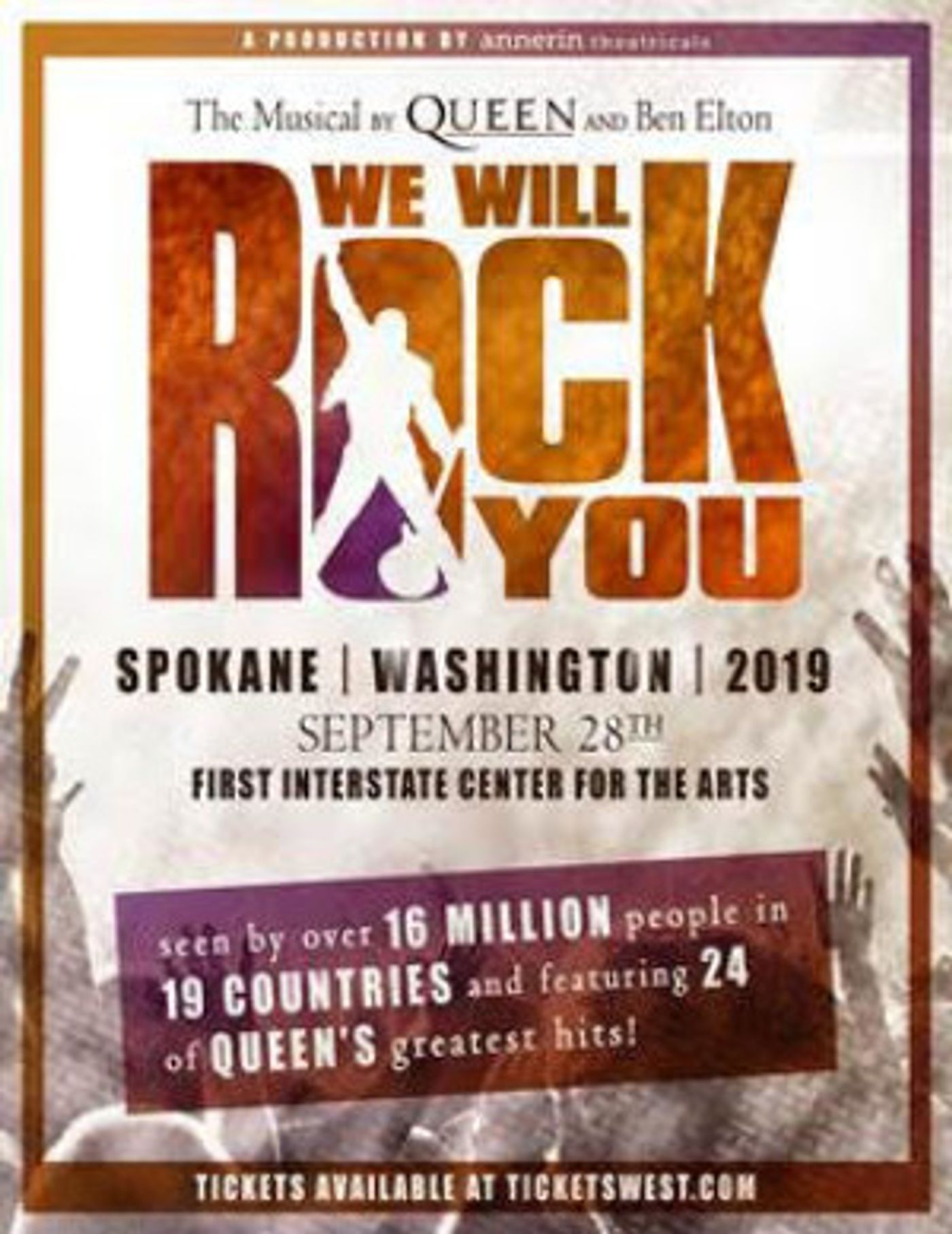 WE WILL ROCK YOU THE MUSICAL Announced At First Interstate Center For The Arts  Image