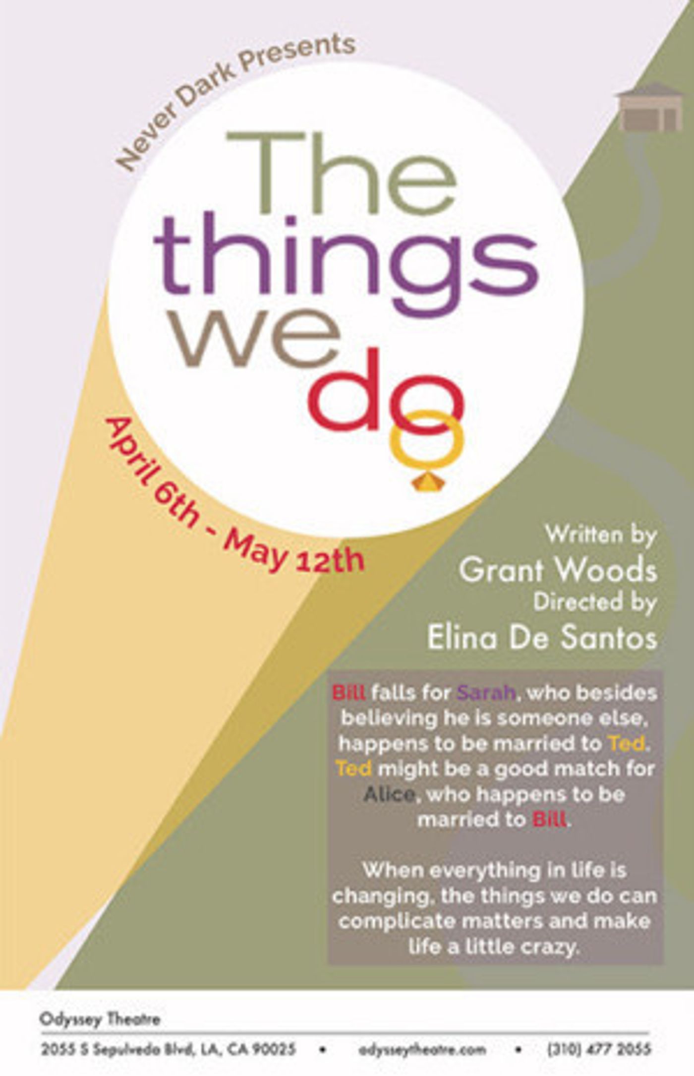 Elina de Santos Directs World Premiere Of THE THINGS WE DO  Image