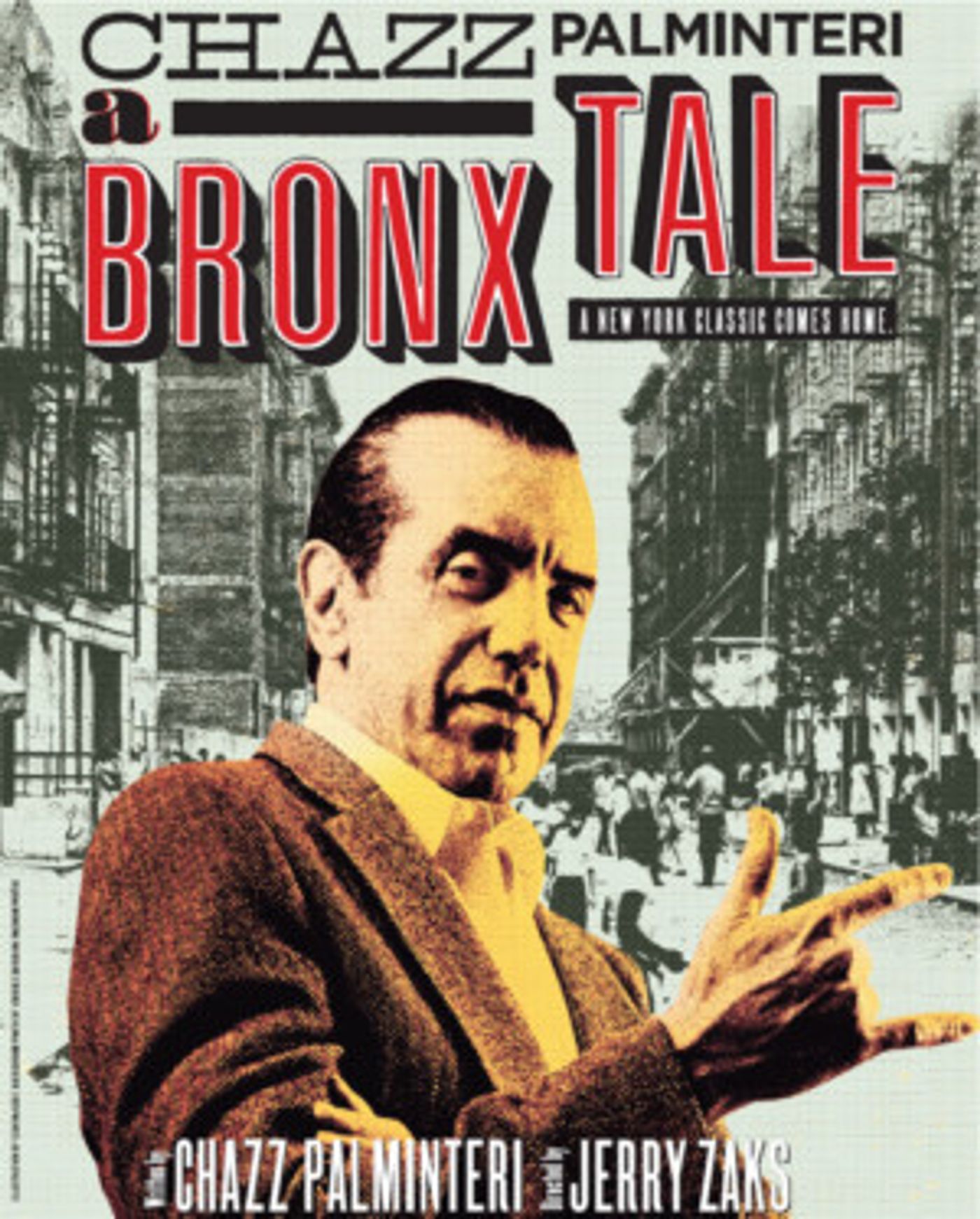 Chazz Palminteri Returns To The State Theatre To Tell A BRONX TALE  Image
