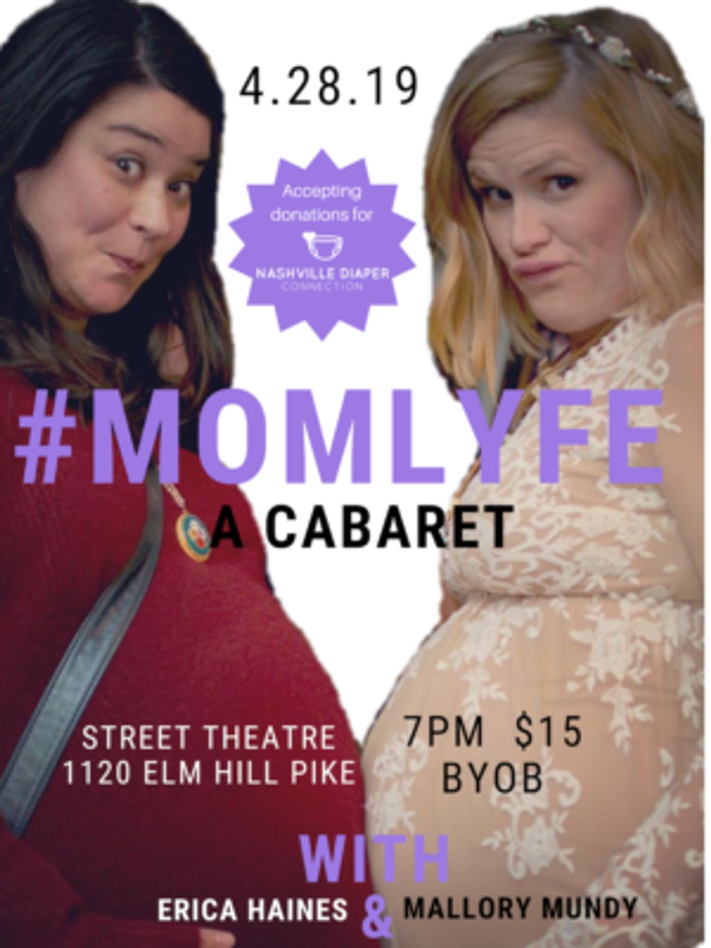 STC Presents #MOMLYFE: A Cabaret, Starring Erica Haines And Mallory Mundy  Image