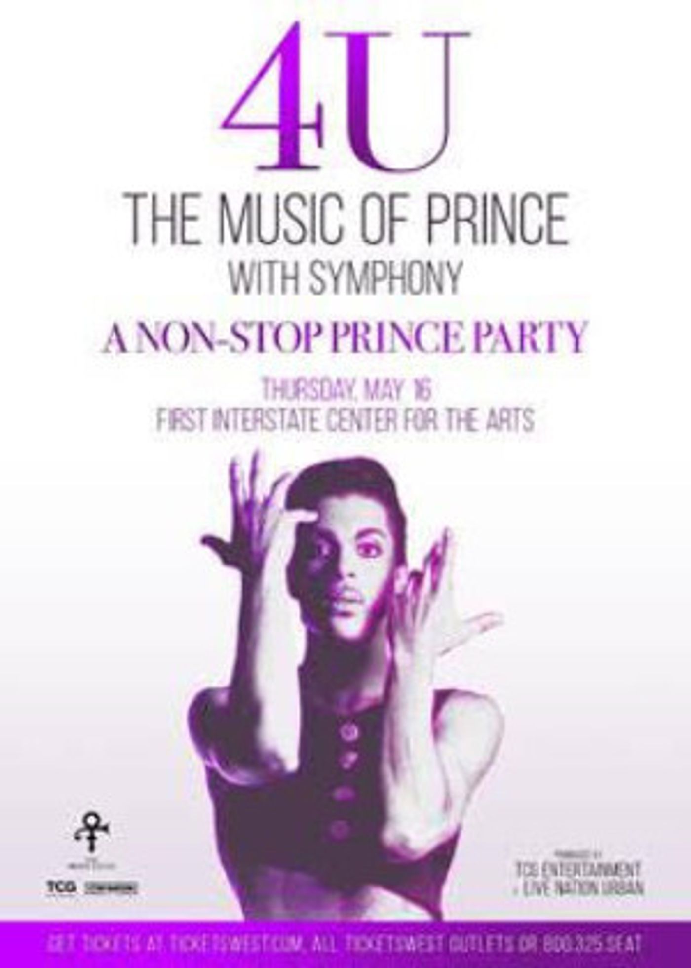 4U: THE MUSIC OF PRINCE Comes to First Interstate Center For The Arts  Image