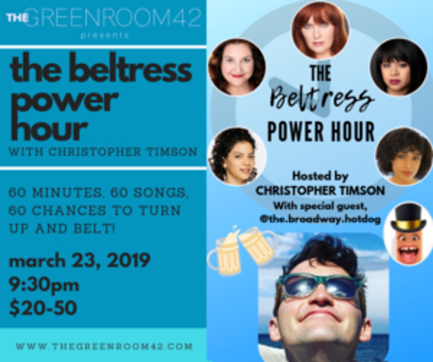 Christopher Timson Returns to The Green Room 42 with Special Guests  Image