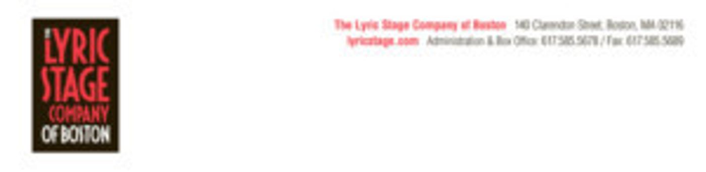 The Lyric Stage Announces It's 45th Anniversary Season!  Image