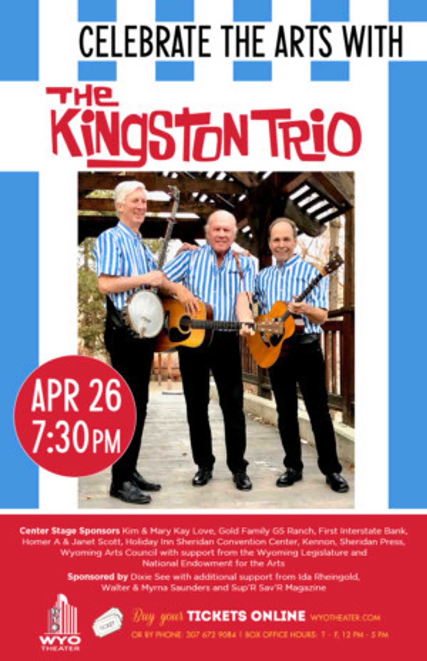 The WYO Celebrates The Arts With The Kingston Trio  Image