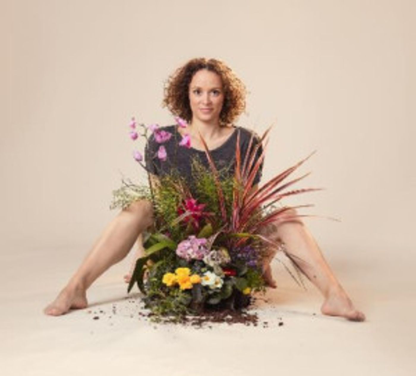 REJOICING AT HER WONDROUS VULVA THE YOUNG WOMAN APPLAUDED HERSELF Comes to London's Ovalhouse  Image