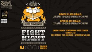 2019 New Jersey Golden Gloves Boxing Championships To Be Held At UCPAC In Rahway  Image