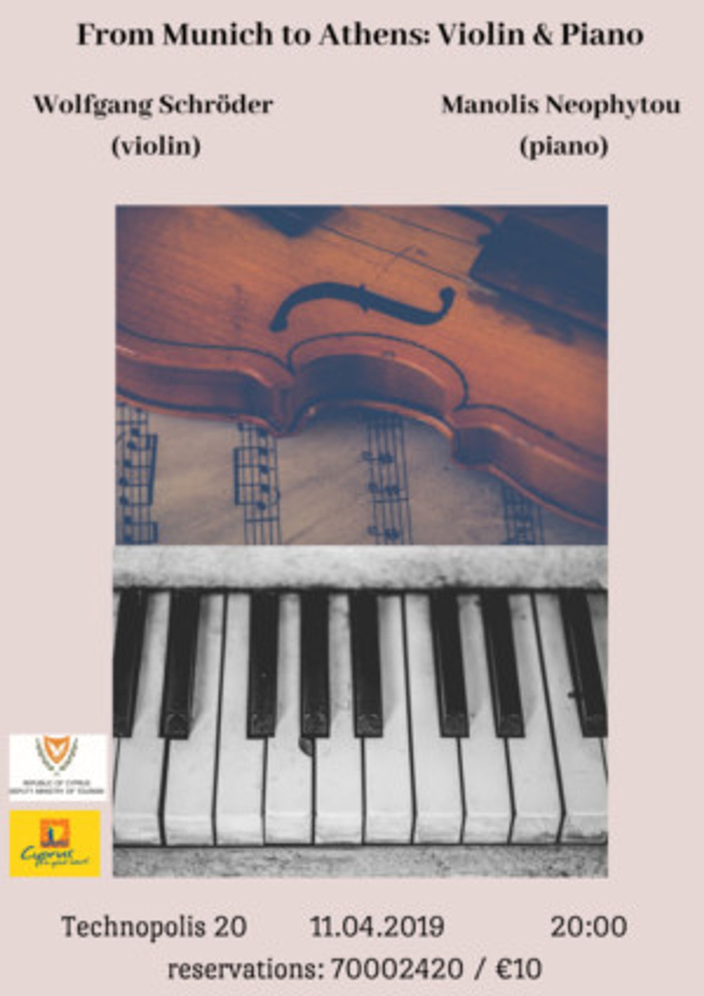 Wolfgang Schroeder and Manolis Neophytou Come to Technopolis 20  Image