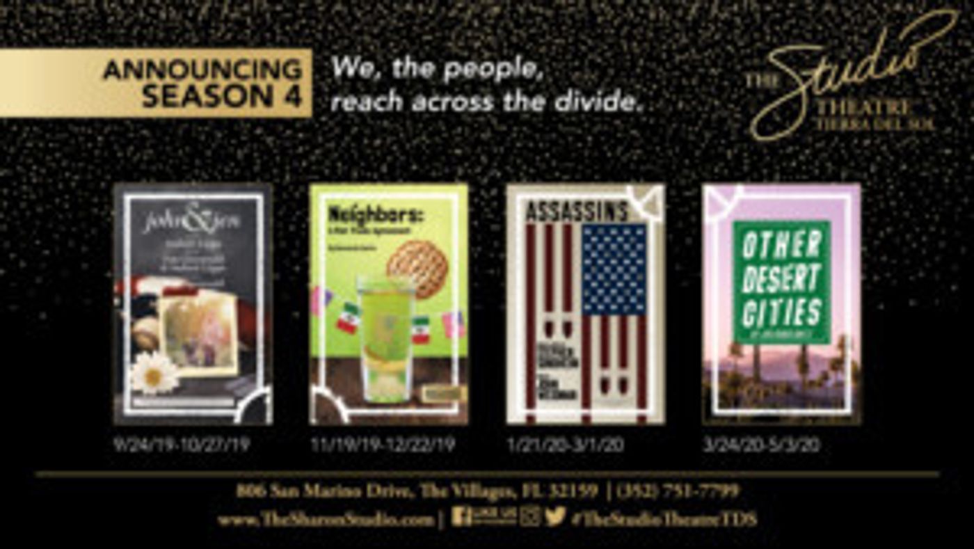 The Studio Theatre Announces Season Four - ASSASSINS, OTHER DESERT CITIES, and More!  Image