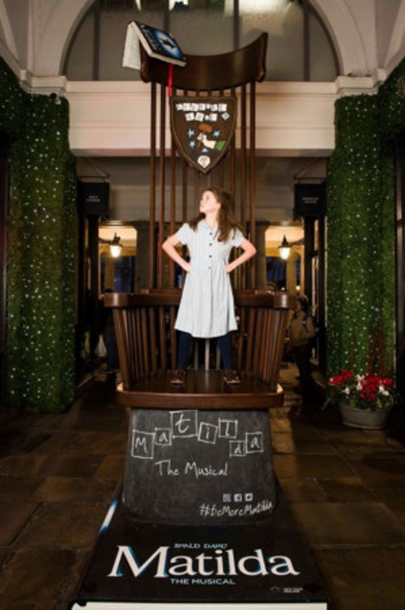 Miss Trunchbull's Famous Chair To Land In Bristol As Extra MATILDA Date is Confirmed  Image