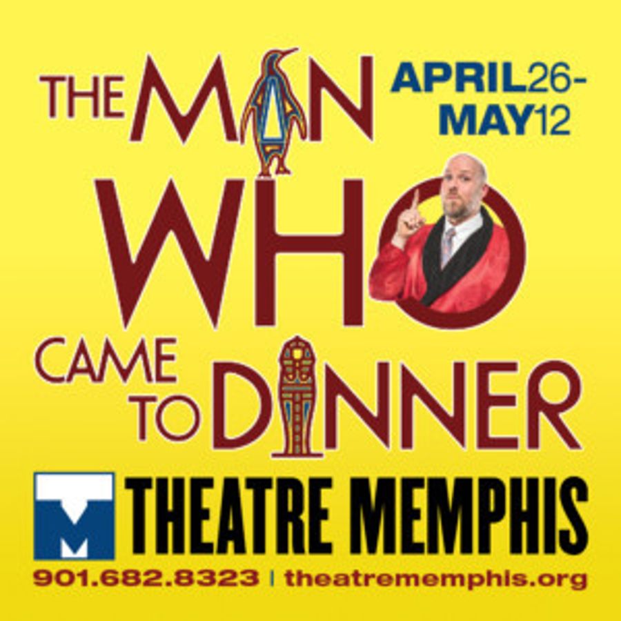 Theatre Memphis Serves Up THE MAN WHO CAME TO DINNER on the Lohrey Stage Image