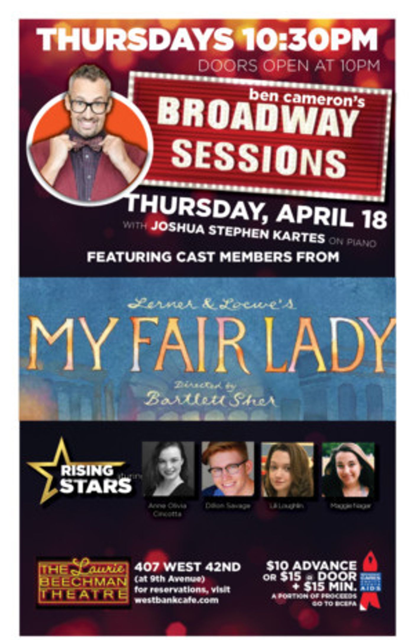 MY FAIR LADY Cast Next Up at Broadway Sessions  Image