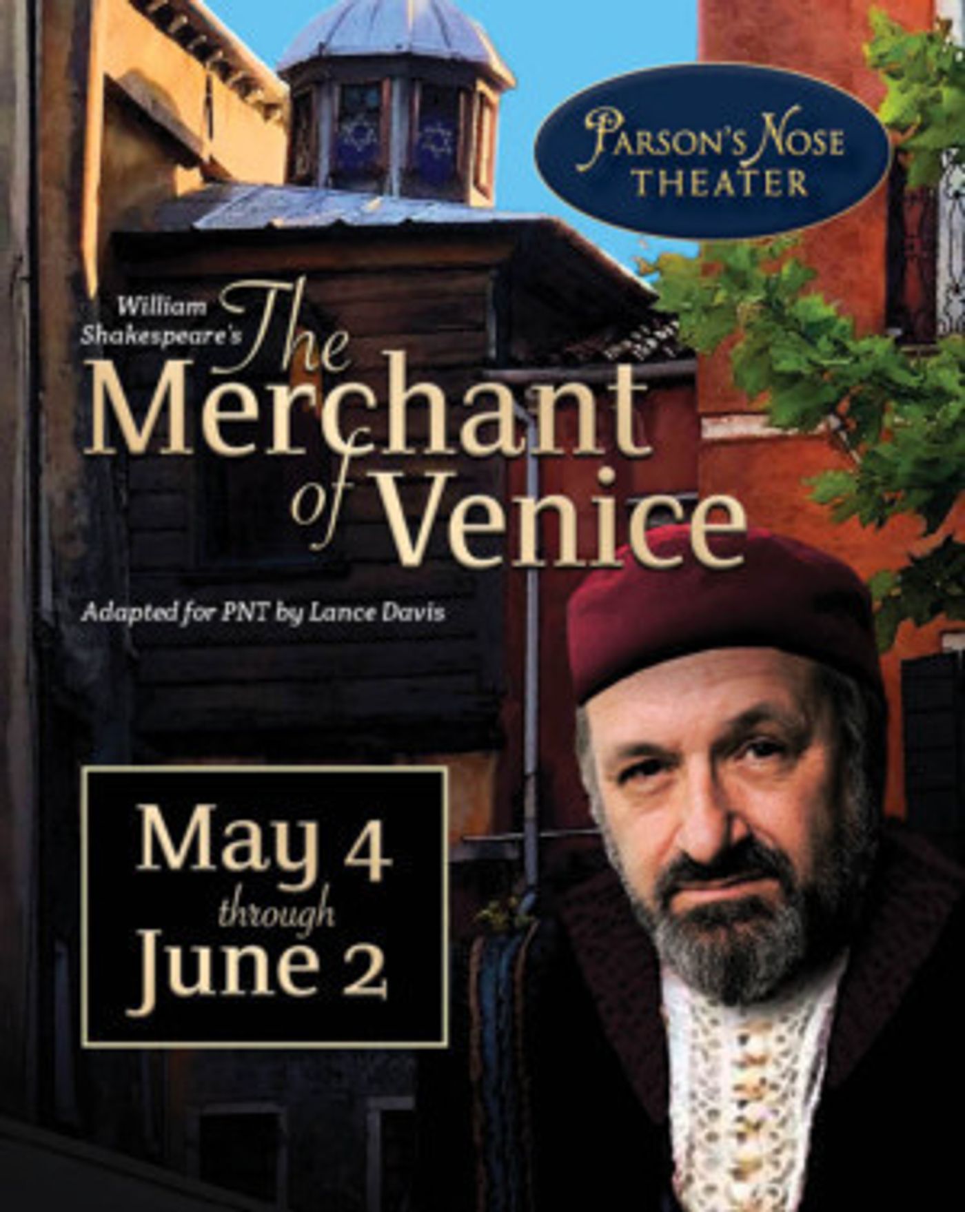 Parson's Nose Theater Present THE MERCHANT OF VENICE  Image