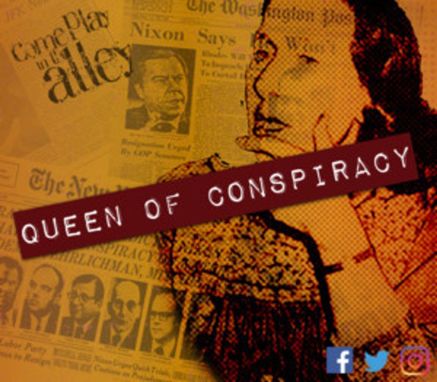 Miners Alley Presents The World Premiere Of QUEEN OF CONSPIRACY  Image