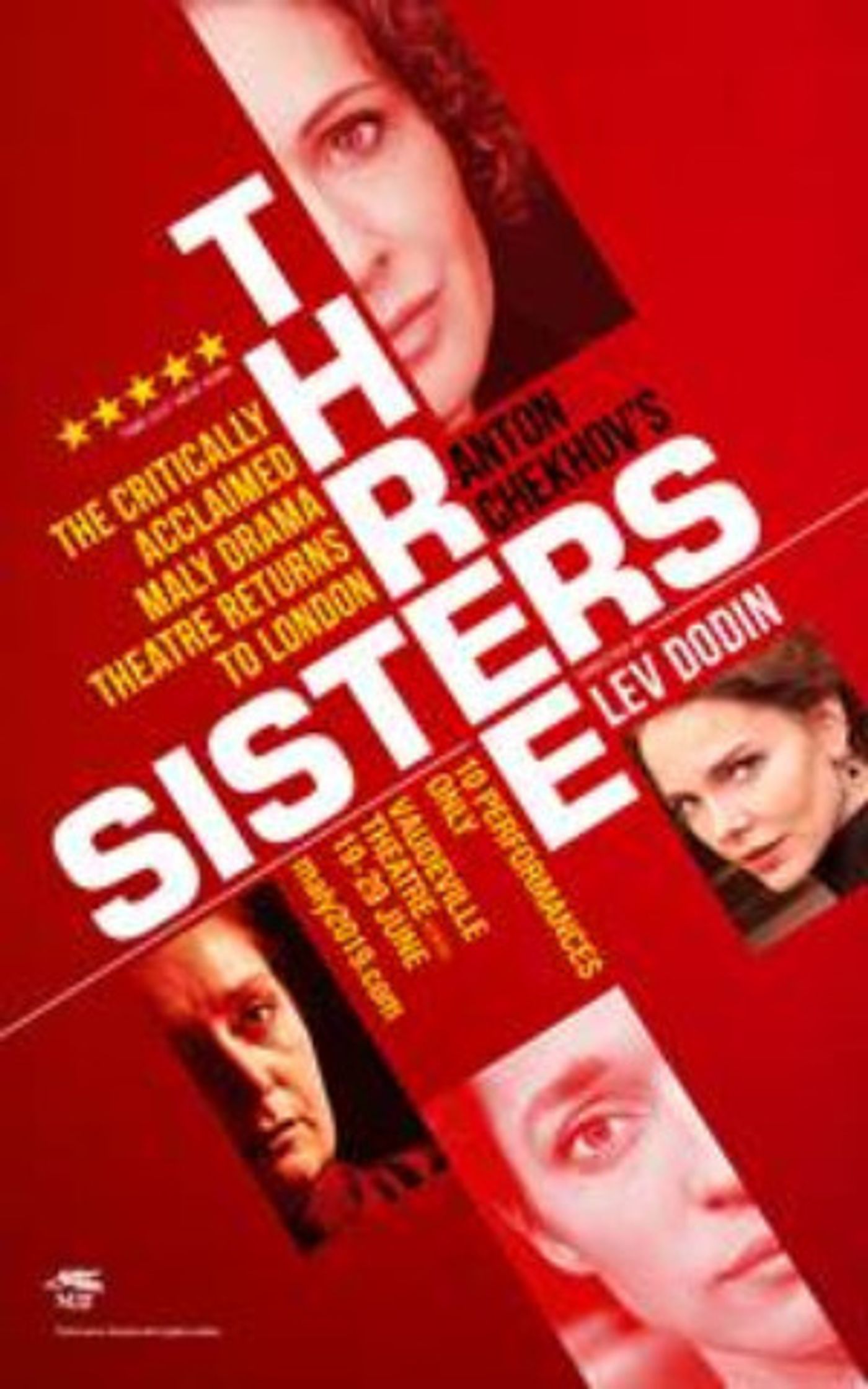 Maly Drama Theatre Of St. Petersburg Return To London With THREE SISTERS  Image