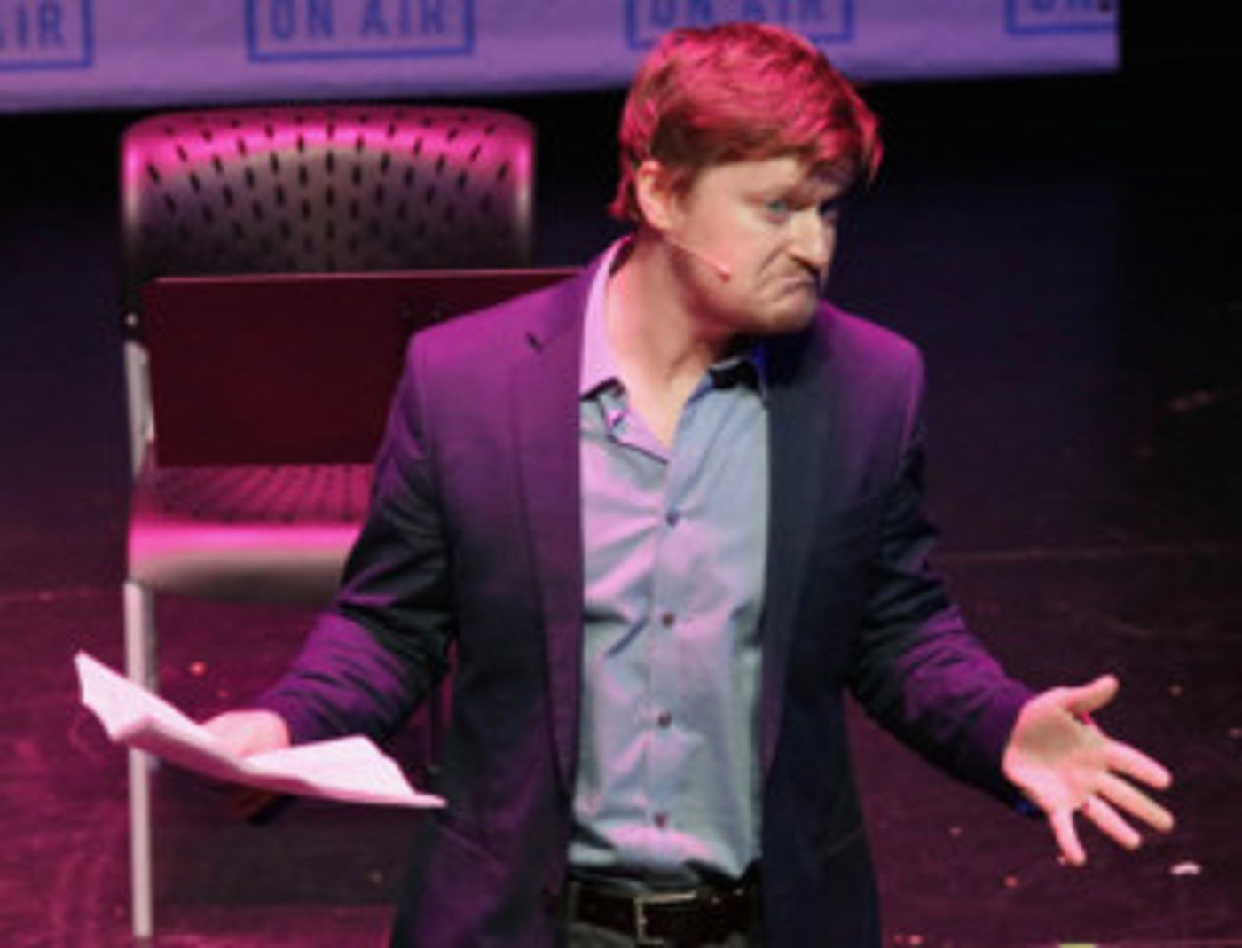 Hear David Harbour & Steven Boyer Face Off In Audio Play AN UPSET  Image