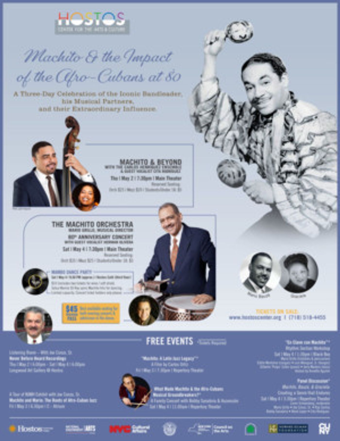 MACHITO & THE IMPACT OF THE AFRO-CUBANS Announced At 80 HOSTOS Center For The Arts & Culture  Image