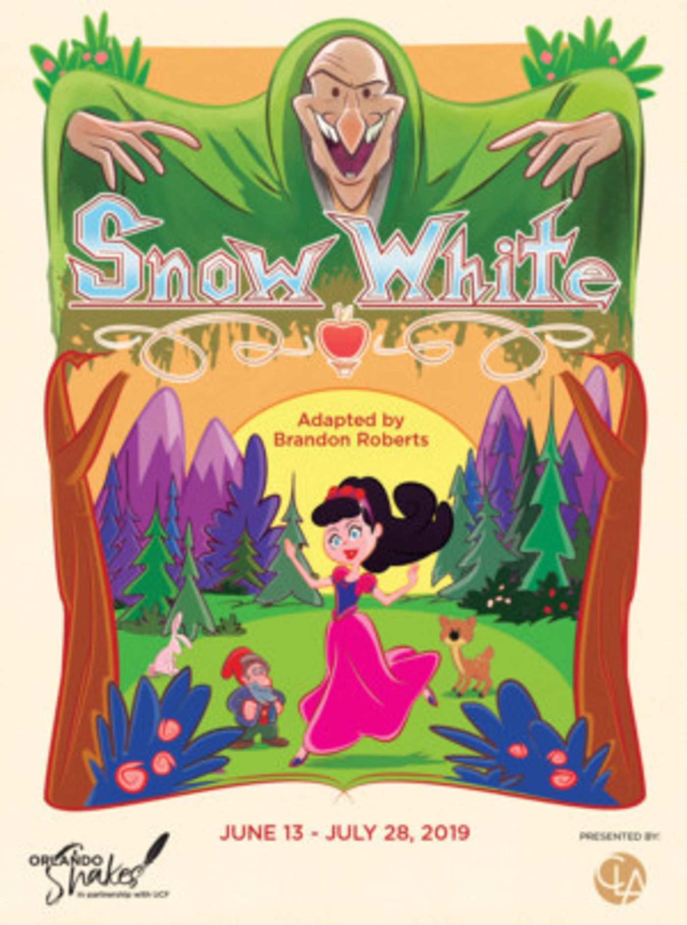 The Brothers Grimm's SNOW WHITE Enchants Orlando Shakes' Stage  Image