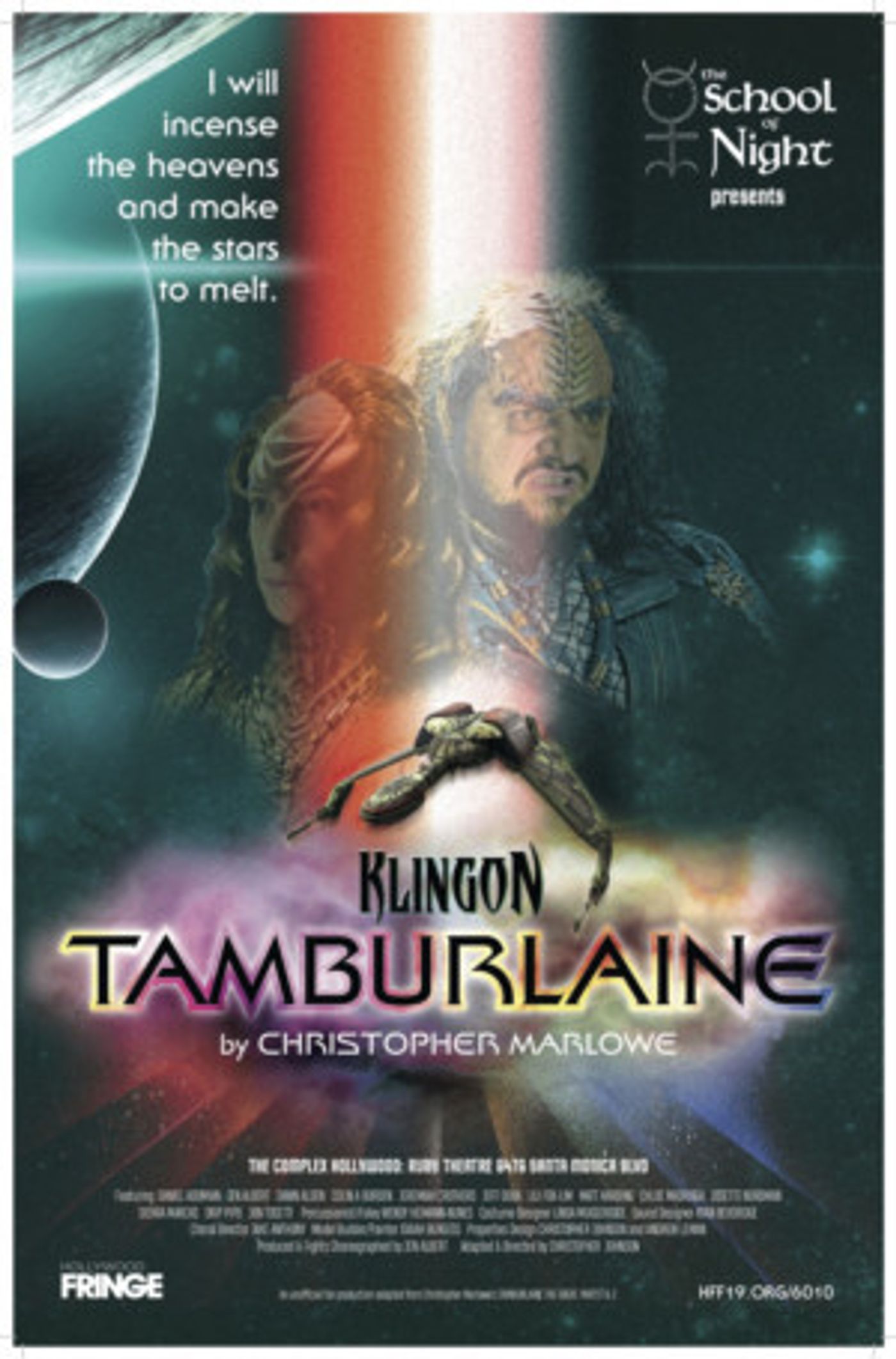 KLINGON TAMBURLAINE Warps Into Hollywood Fringe  Image