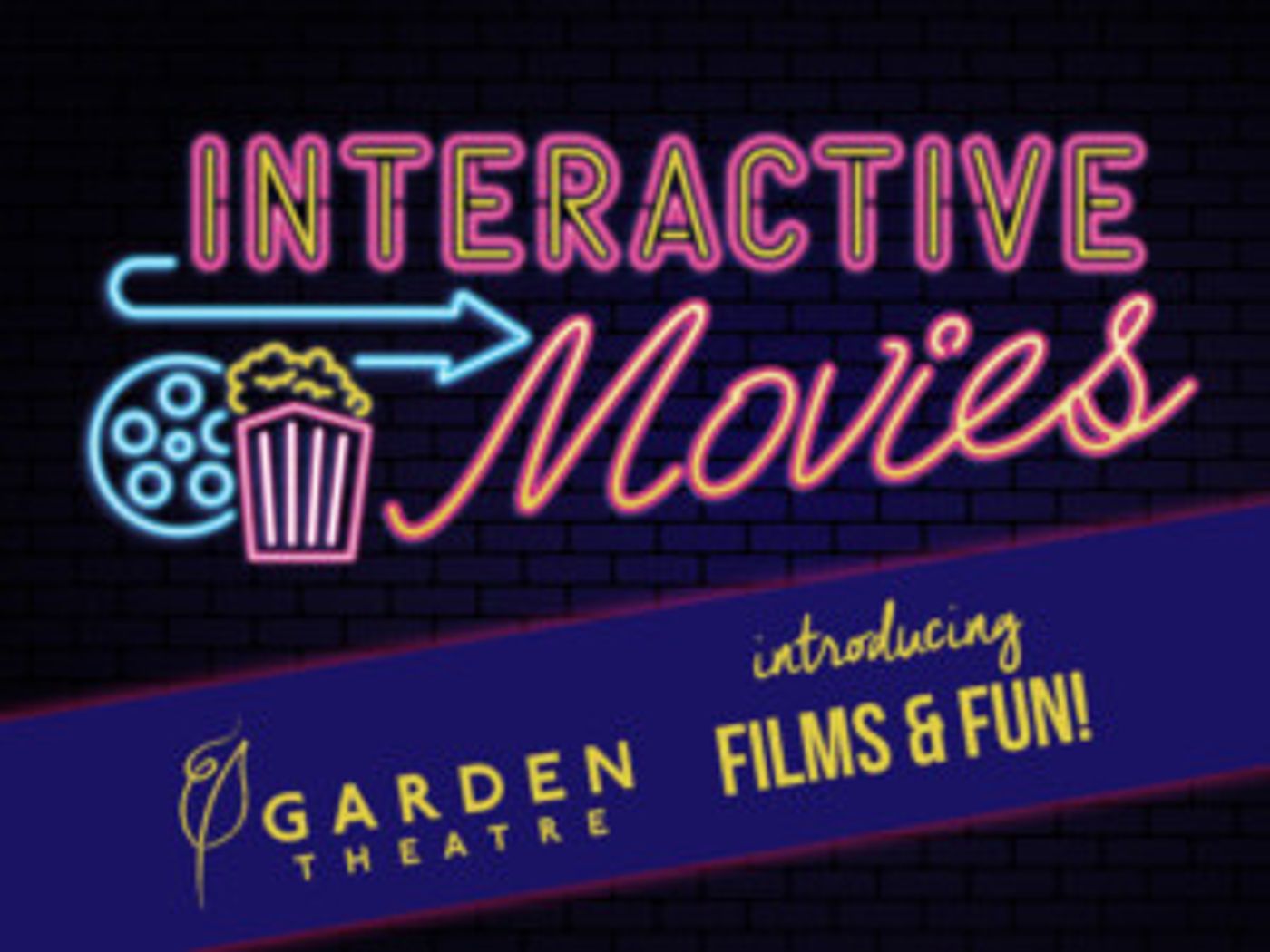 Garden Theatre Announces Interactive Movie Series  Image