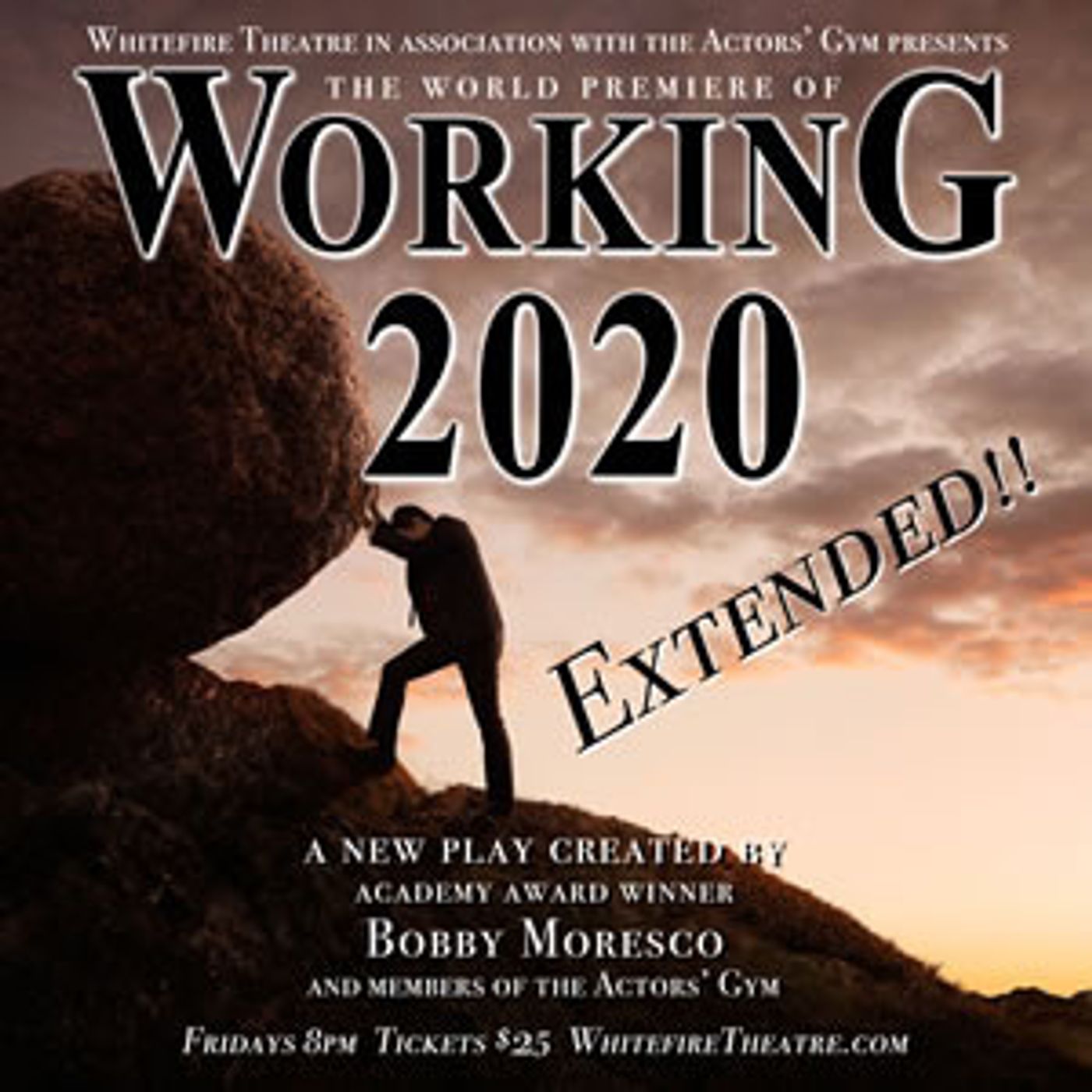 WORKING 2020 Extends Through 6/1 At Whitefire Theatre  Image