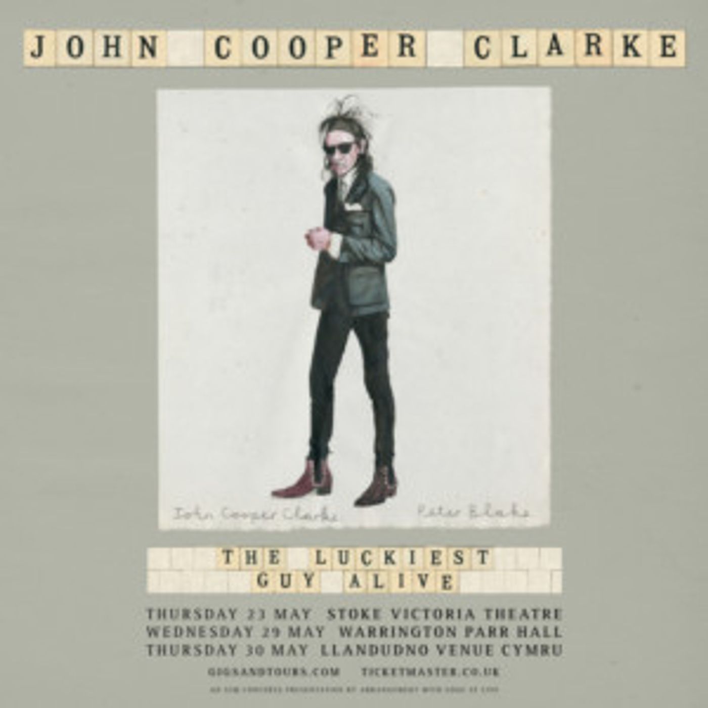 'Luckiest Guy Alive' John Cooper Clarke Brings New Tour To Town  Image