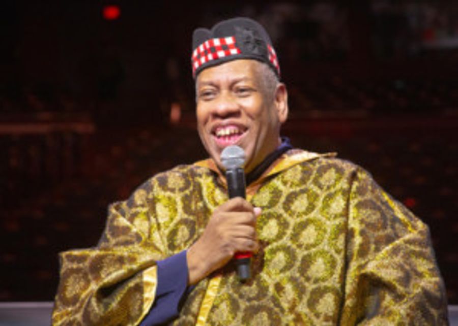 Vogue Editor Andre Leon Talley At The Women's Association Of NJPAC Spring Luncheon Raises Over 280k Image