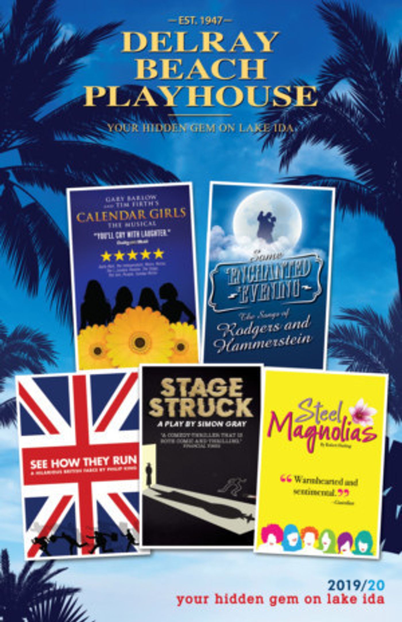 Delray Beach Playhouse Announces 2019-20 Subscription Series  Image