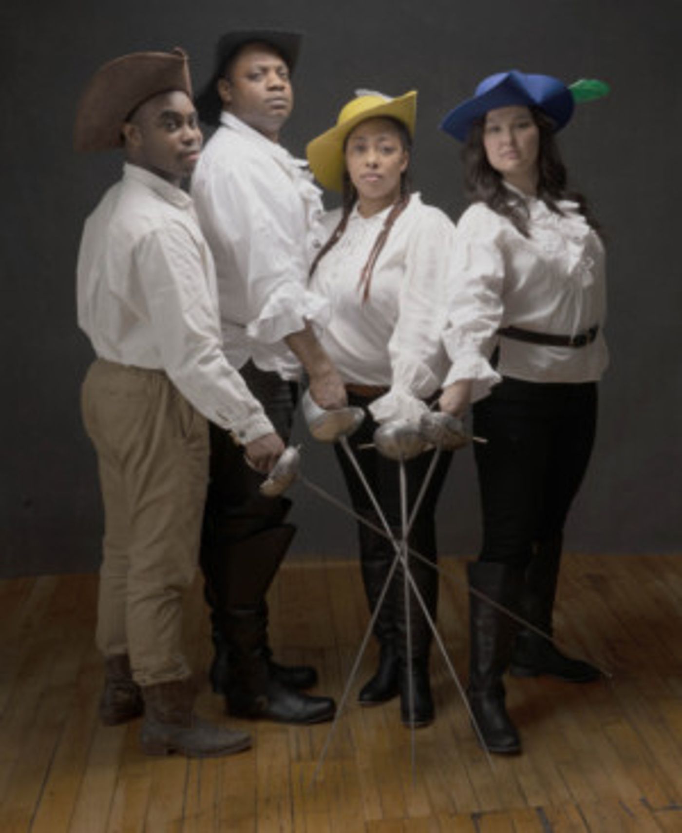THE THREE MUSKETEERS Ride Into GBSC In Collaboration With The Front Porch Arts Collective  Image