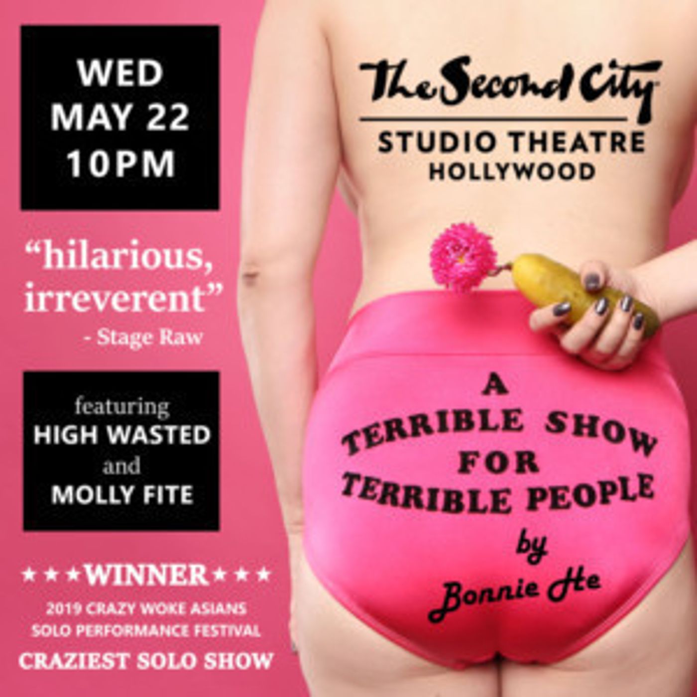 A TERRIBLE SHOW FOR TERRIBLE PEOPLE Comes to the Second City Hollywood Studio Theatre  Image