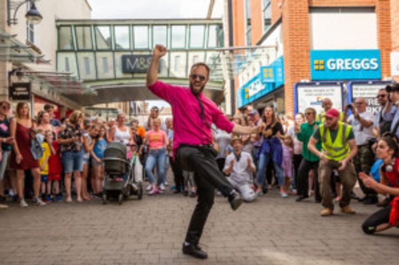 Protein Dance Takes to the Streets of London With (IN)VISIBLE DANCING Image