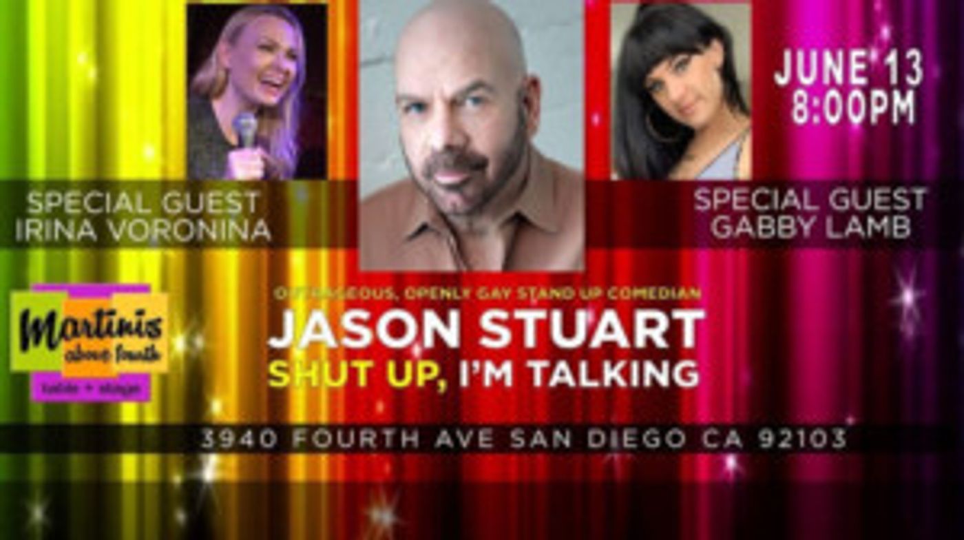 Gay Comic/ Character Actor Jason Stuart Performs At Martini's Above Fourth  Image