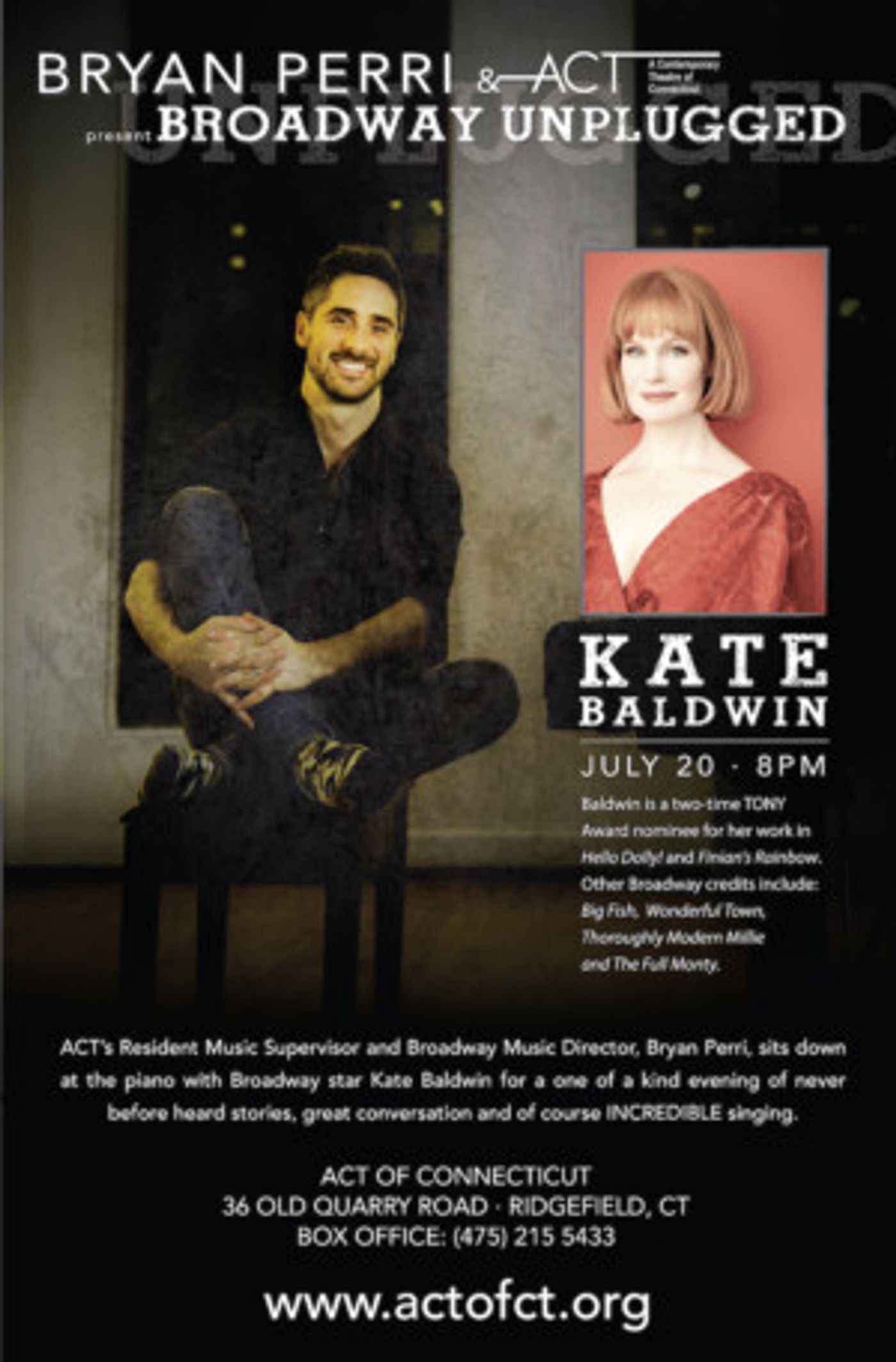 Kate Baldwin Joins ACT of CT's Broadway Unplugged Series  Image